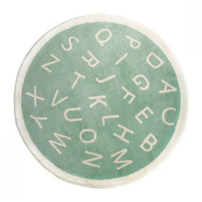 Tapete Redondo Infantil Educacional Meu Primeiro ABC Ama Mamma - Ama Mamma