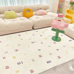 Tapete Geométrico de Pelúcia para Quarto e Sala Ama Mamma - Ama Mamma