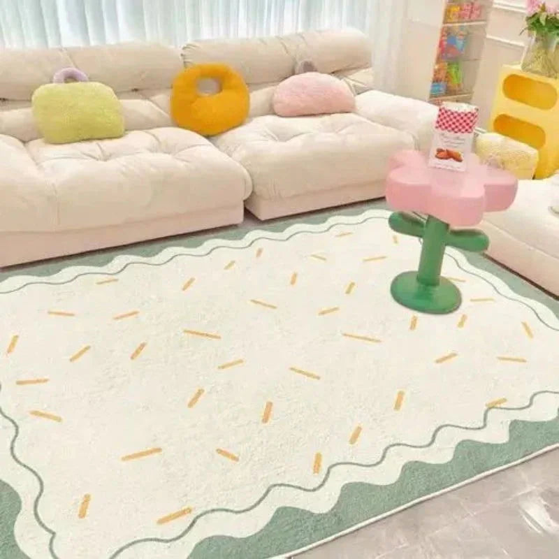 Tapete Geométrico de Pelúcia para Quarto e Sala Ama Mamma - Ama Mamma