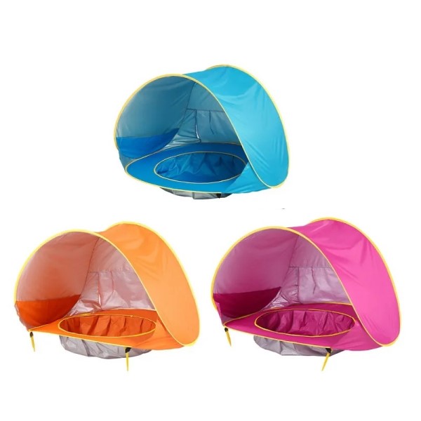 Tenda de Praia com Proteção UV e Mini Piscina para Bebê - Ama Mamma