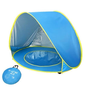 Tenda de Praia com Proteção UV e Mini Piscina para Bebê - Ama Mamma