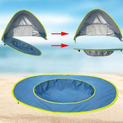 Tenda de Praia com Proteção UV e Mini Piscina para Bebê - Ama Mamma