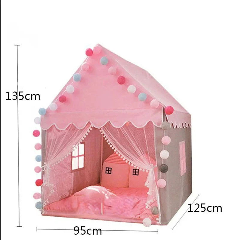 Tenda Infantil Princesa Rosa para Decoração Ama Mamma - Ama Mamma