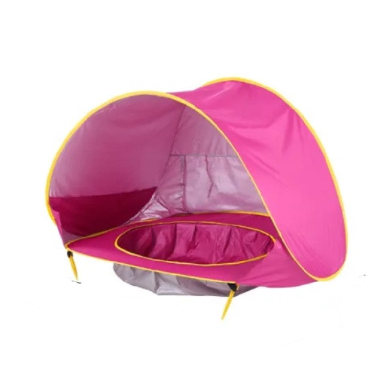 Tenda de Praia com Proteção UV e Mini Piscina para Bebê - Ama Mamma