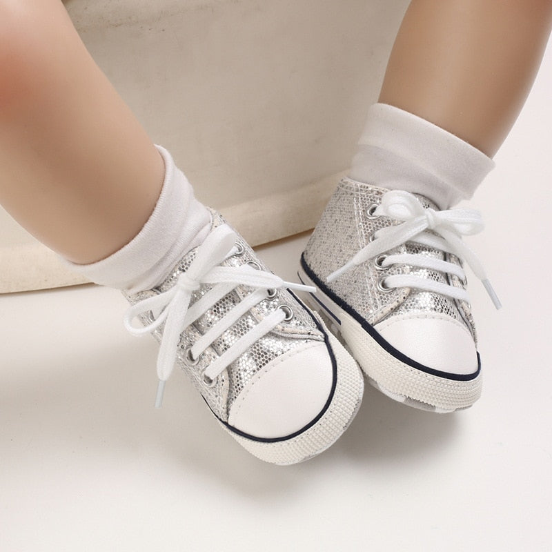 Tênis Baby Star Glitter Várias Cores - Ama Mamma