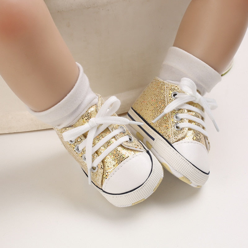 Tênis Baby Star Glitter Várias Cores - Ama Mamma