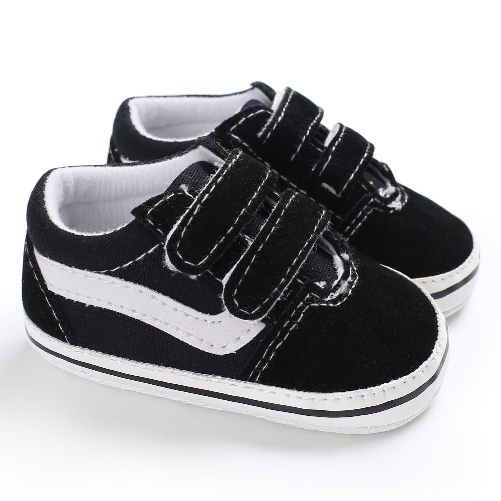 Tênis Baby Australian Preto Velcro - Ama Mamma
