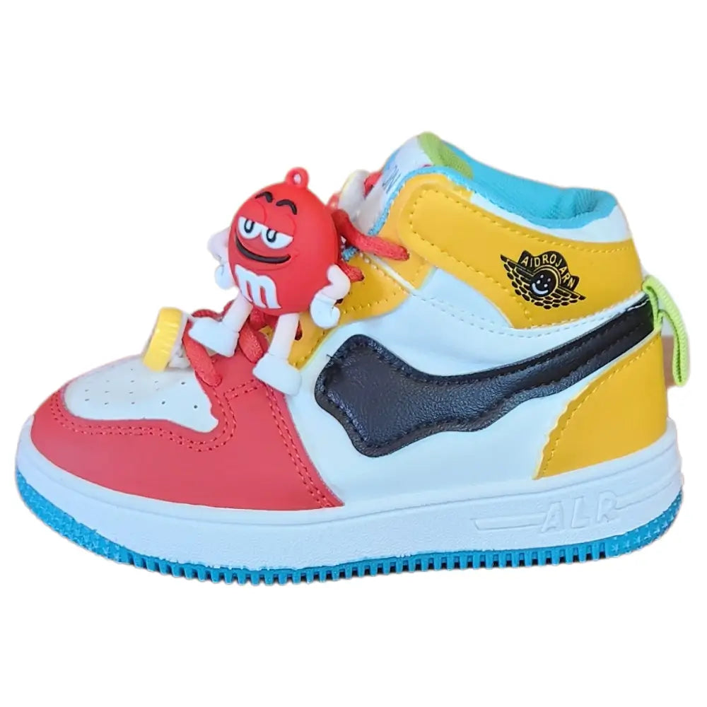 Tênis Infantil Casual M&M Menino Cano Alto e Baixo