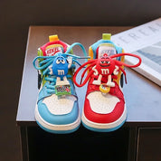 Tênis Infantil Casual M&M Menino Cano Alto e Baixo