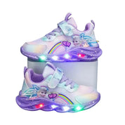 Tênis Infantil Feminino Frozen Led - Ama Mamma Baby