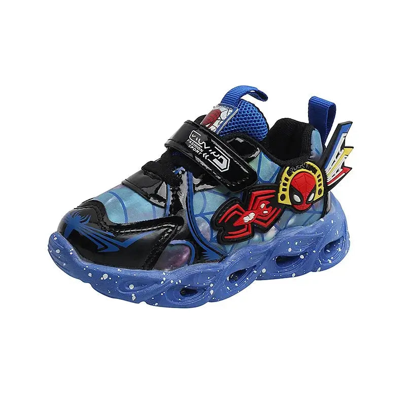 Tênis Infantil Masculino Homem Aranha Led Spider 2 - Ama Mamma Baby