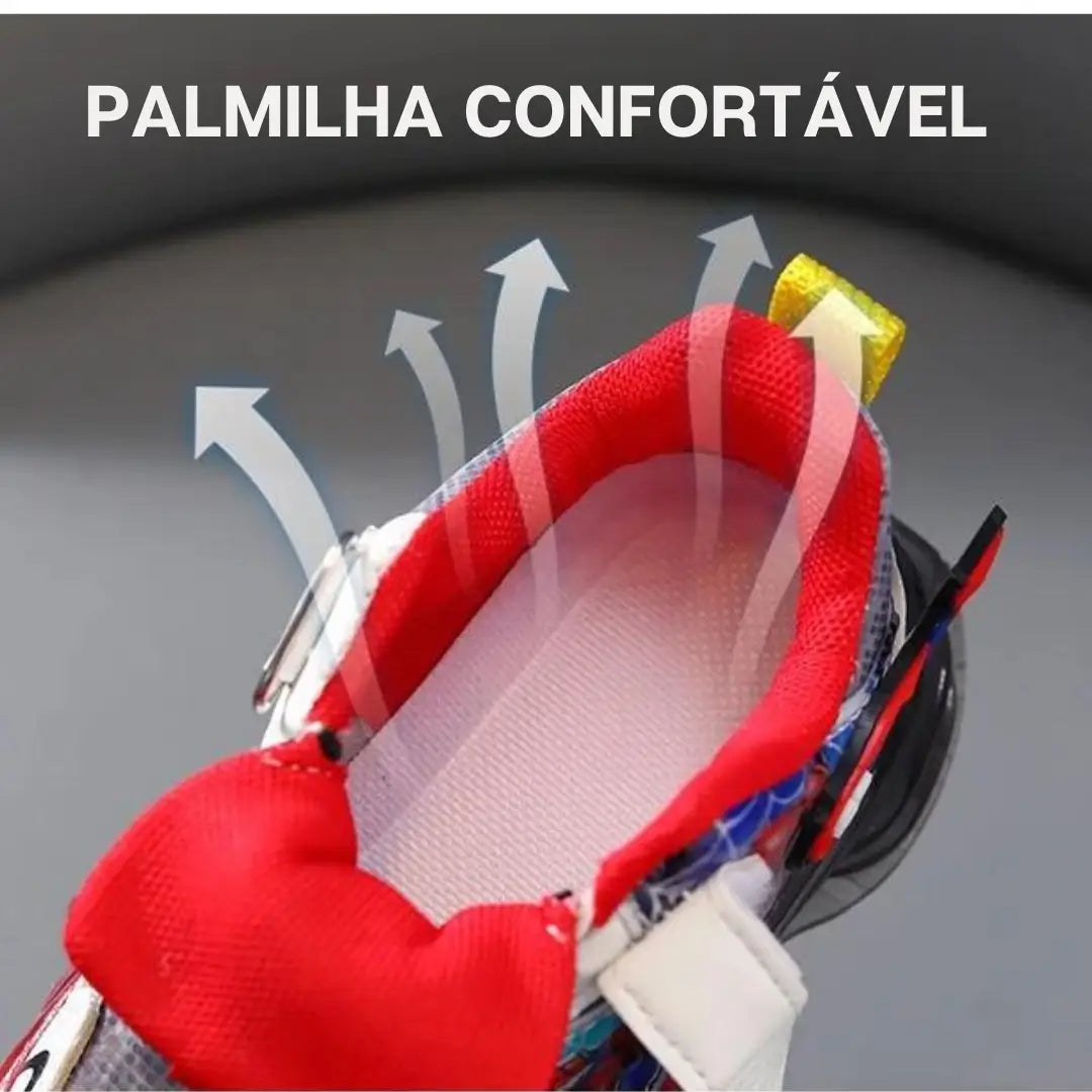 Tênis Infantil Homem Aranha com Luz LED Menino