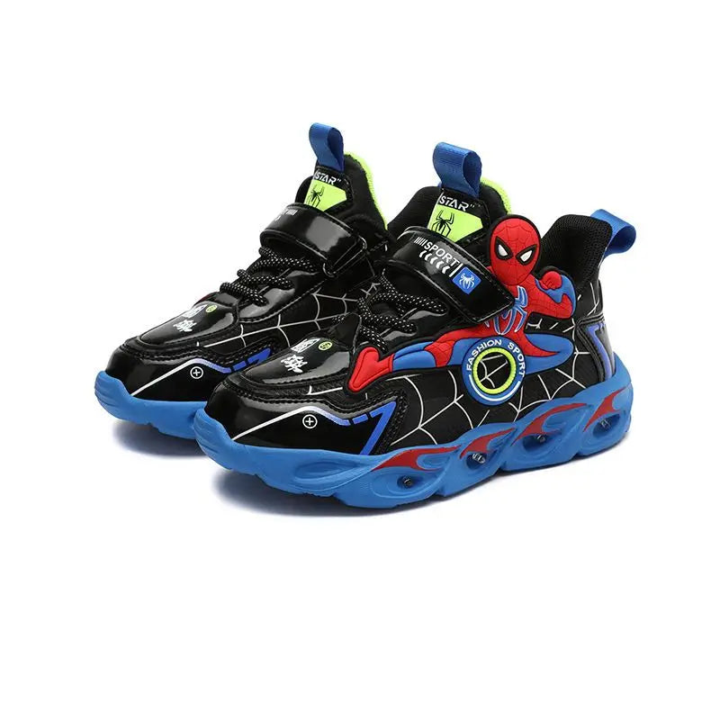 Tênis Infantil Homem Aranha Spider Vermelho Azul