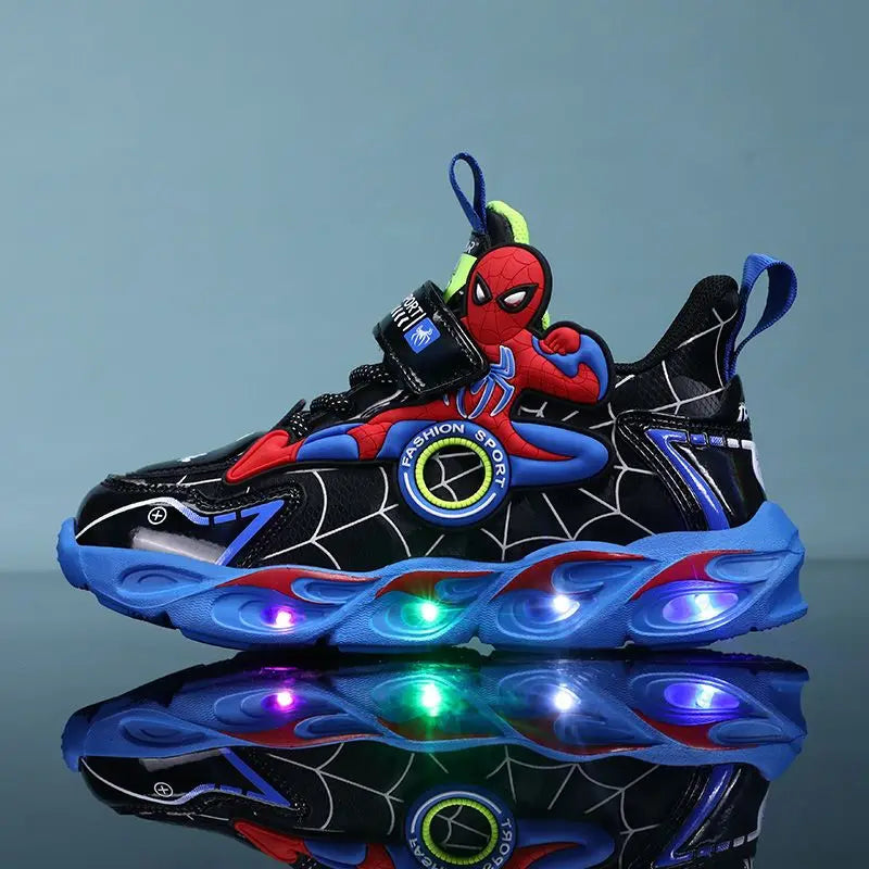 Tênis Infantil Homem Aranha Spider Vermelho Azul