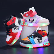 Tênis Infantil Mickey e Minnie com Luz LED