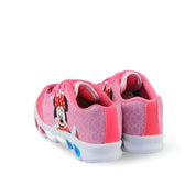 Tênis Infantil Minnie com Luz LED Menina + Chinelo
