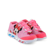 Tênis Infantil Minnie com Luz LED Menina + Chinelo