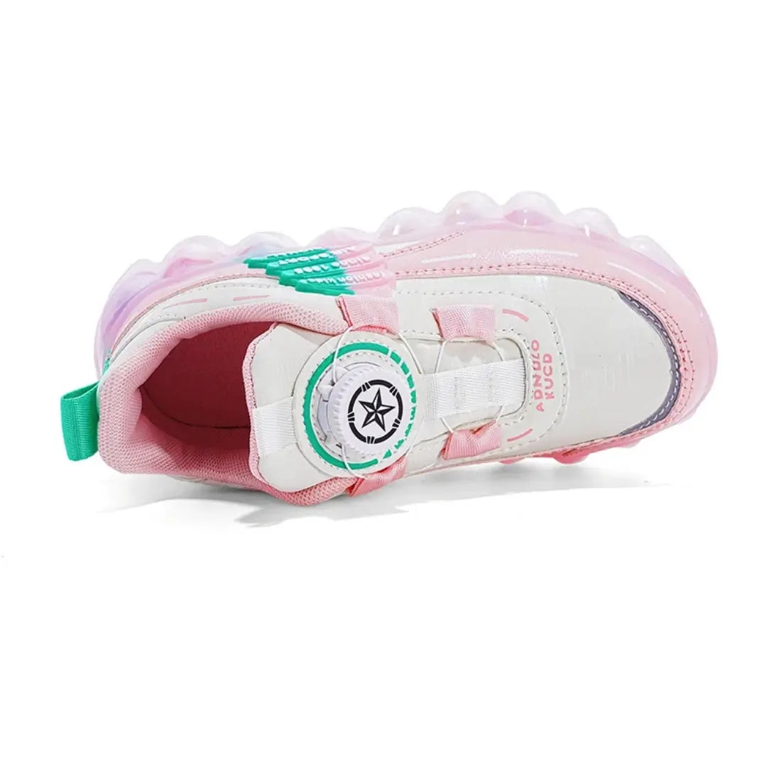 Tênis Infantil Sport Preto Rosa Azul