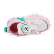 Tênis Infantil Sport Preto Rosa Azul