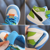 Tênis Infantil Toy Story Azul Vermelho Menino