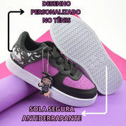 Tênis Infantil Wandinha Roxo Menina