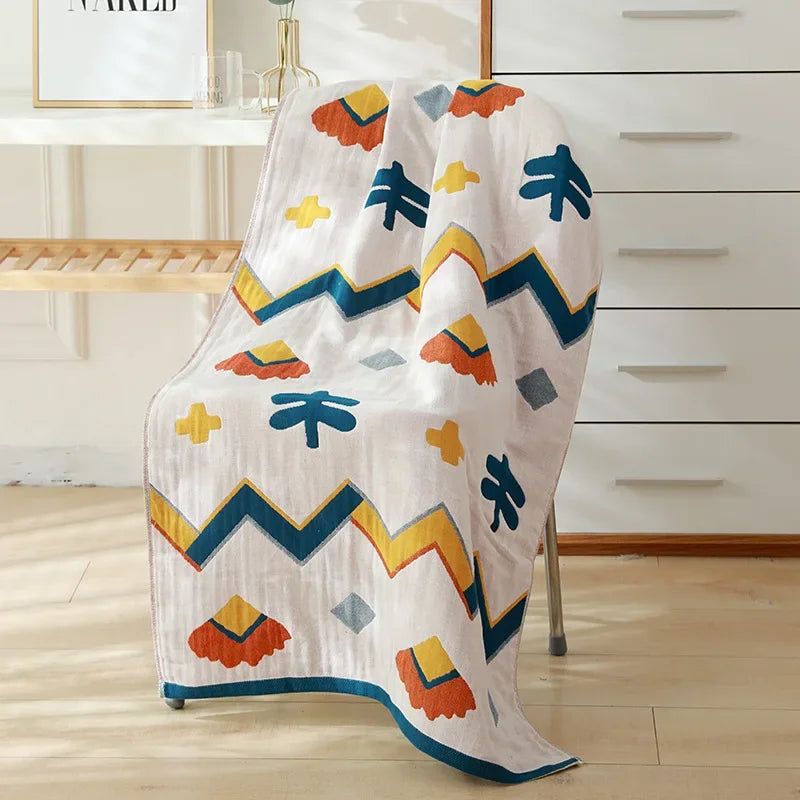 Toalha Jacquard de Algodão com Camadas Extras para Conforto Ama Mamma - Ama Mamma