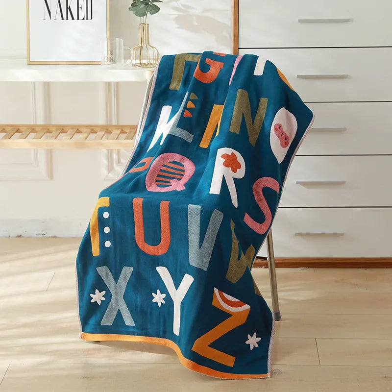 Toalha Jacquard de Algodão com Camadas Extras para Conforto Ama Mamma - Ama Mamma