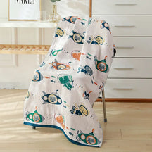 Toalha Jacquard de Algodão com Camadas Extras para Conforto Ama Mamma - Ama Mamma