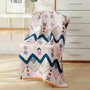 Toalha Jacquard de Algodão com Camadas Extras para Conforto Ama Mamma - Ama Mamma