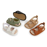 Sandália Infantil Bebê Fivela Velcro - Ama Mamma