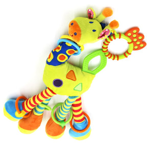 Mordedor e Chocalho Educativo Girafa - Ama Mamma