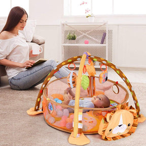 Tapete Ginásio de Atividades Interativo do Bebê 3 em 1 - Ama Mamma