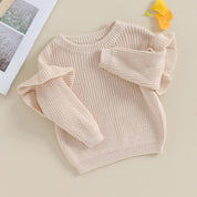Tricô Feminino Infantil Babado - Ama Mamma