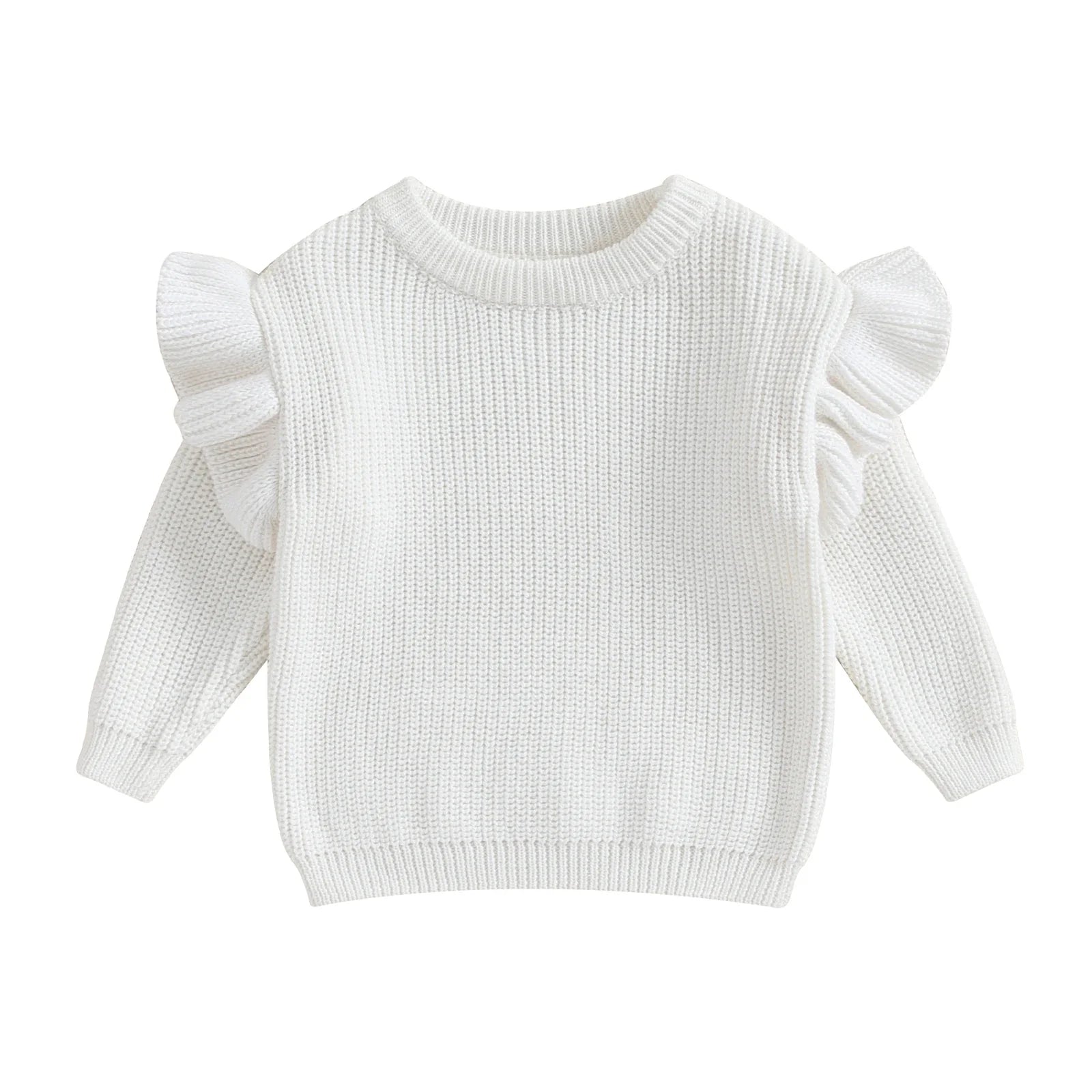 Tricô Feminino Infantil Babado - Ama Mamma
