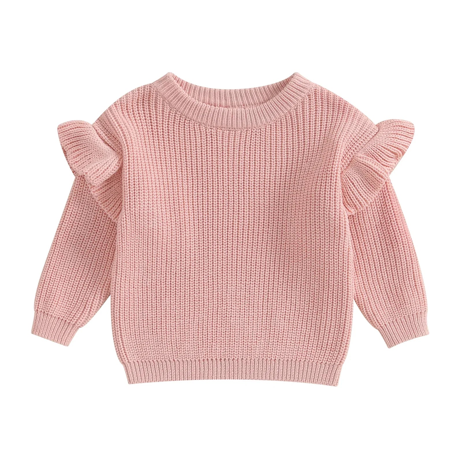 Tricô Feminino Infantil Babado - Ama Mamma
