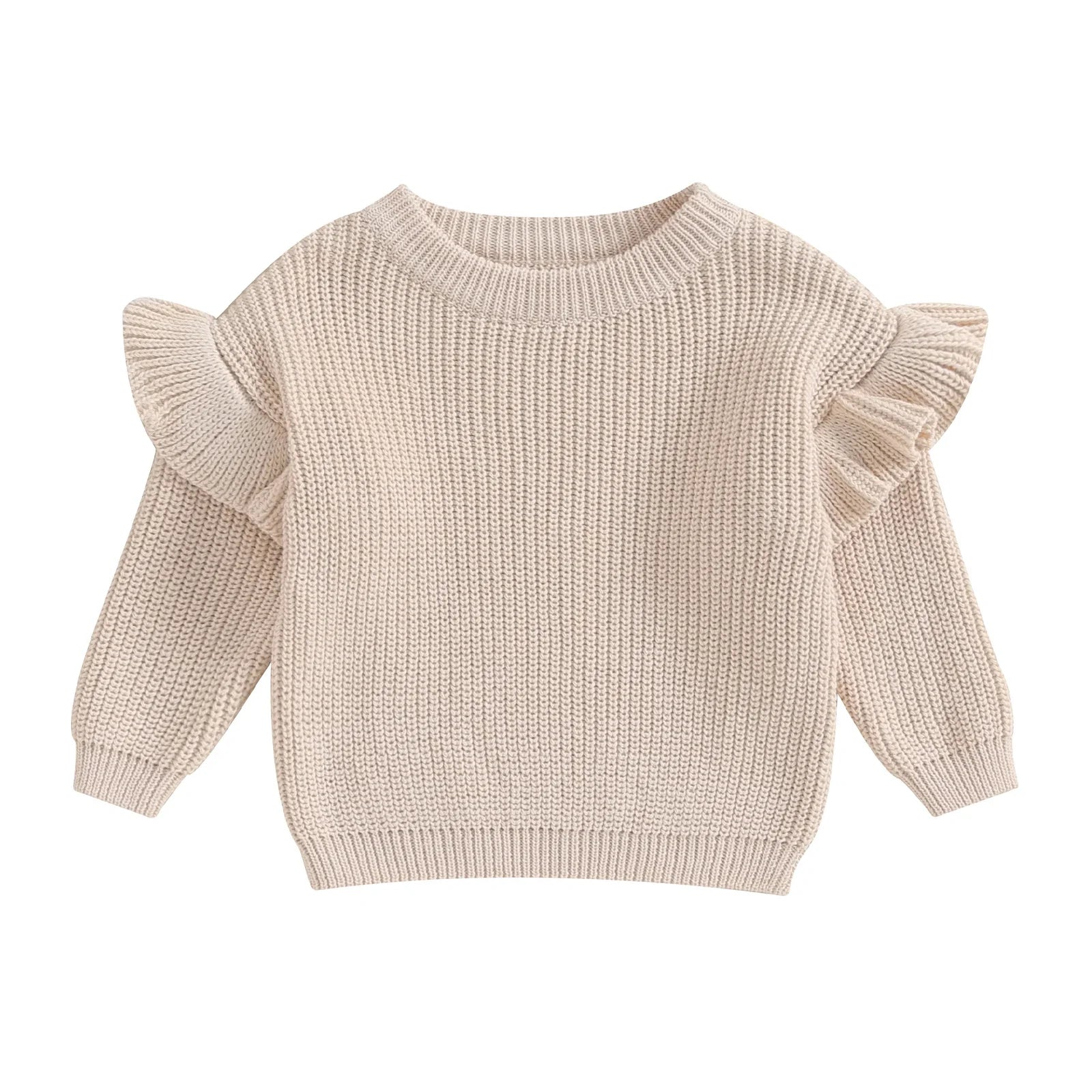 Tricô Feminino Infantil Babado - Ama Mamma