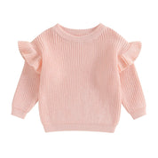 Tricô Feminino Infantil Babado - Ama Mamma