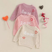 Tricô Feminino Infantil Love - Ama Mamma