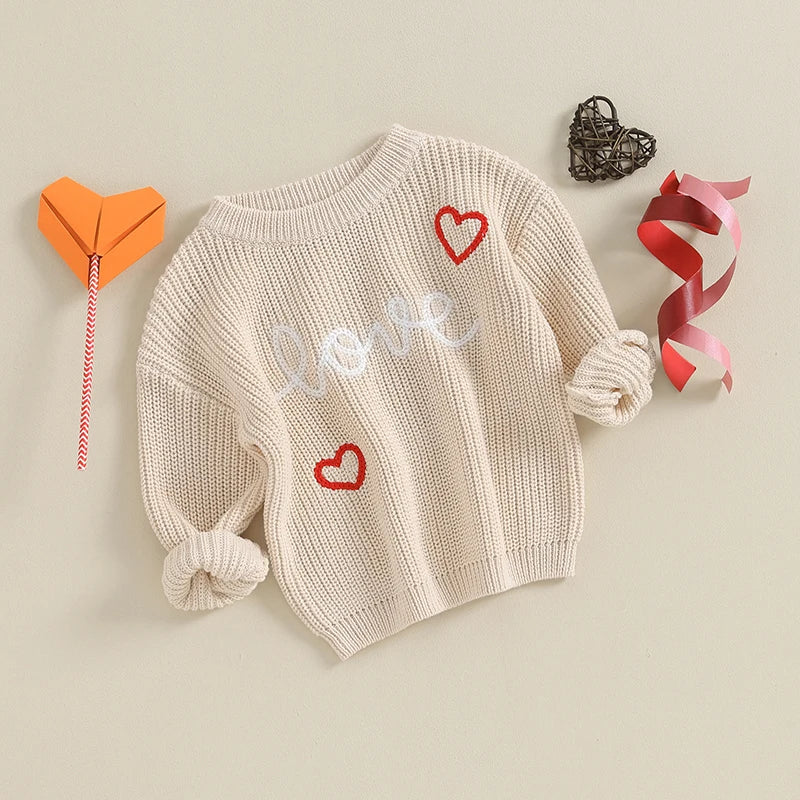 Tricô Feminino Infantil Love - Ama Mamma