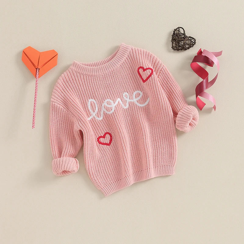 Tricô Feminino Infantil Love - Ama Mamma