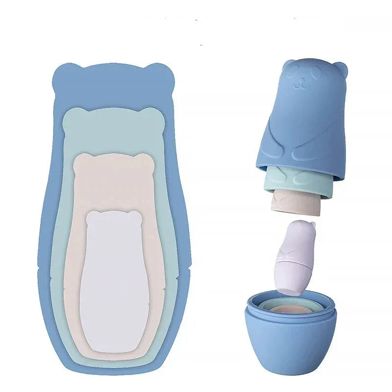 Ursinha Matrioska de Silicone Segura e Divertida Ama Mamma - Ama Mamma