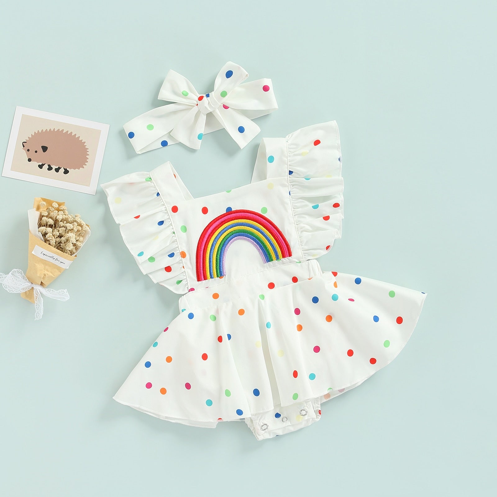 Vestido Arco Íris Nina - Ama Mamma