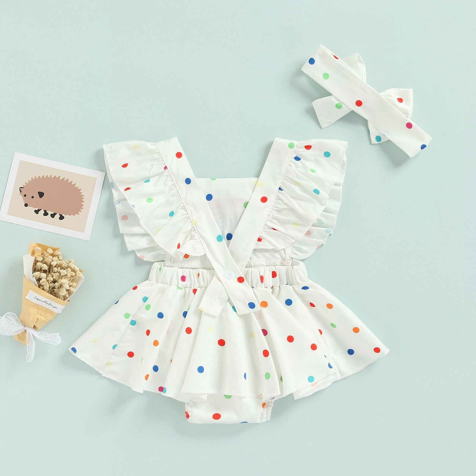 Vestido Arco Íris Nina - Ama Mamma