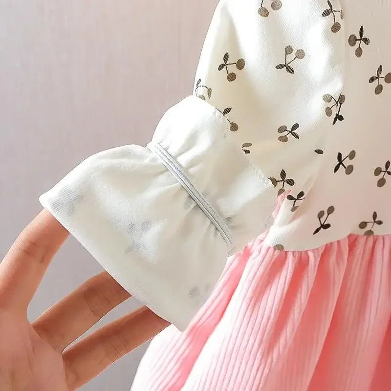 Vestido Delicado de Veludo com Alças para Meninas Ama Mamma - Ama Mamma