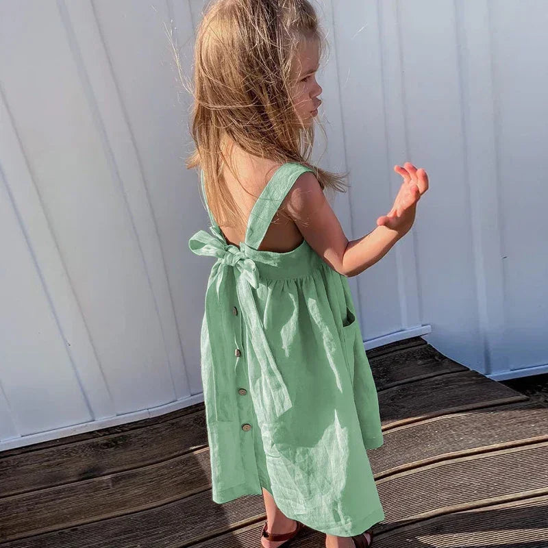 Vestido Estiloso Veraneio com Bolsos Ama Mamma - Ama Mamma