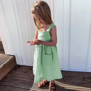 Vestido Estiloso Veraneio com Bolsos Ama Mamma - Ama Mamma