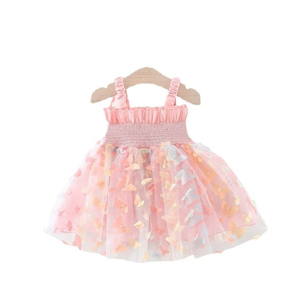 Vestido Infantil Asinha de Borboletas - Ama Mamma