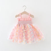 Vestido Infantil Asinha de Borboletas - Ama Mamma