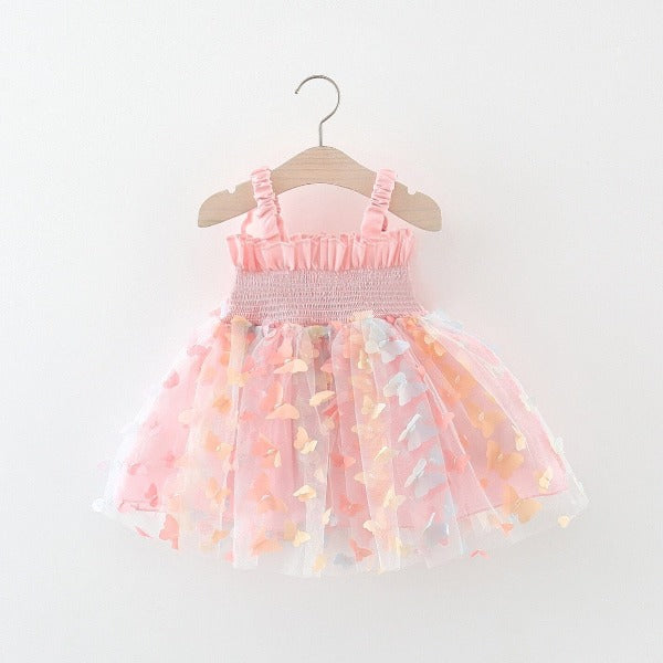 Vestido Infantil Asinha de Borboletas - Ama Mamma