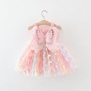 Vestido Infantil Asinha de Borboletas - Ama Mamma